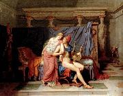 Jacques-Louis  David The Loves of Paris and Helen oil on canvas